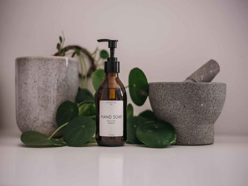 How does hand soap remove germs and bacteria?
