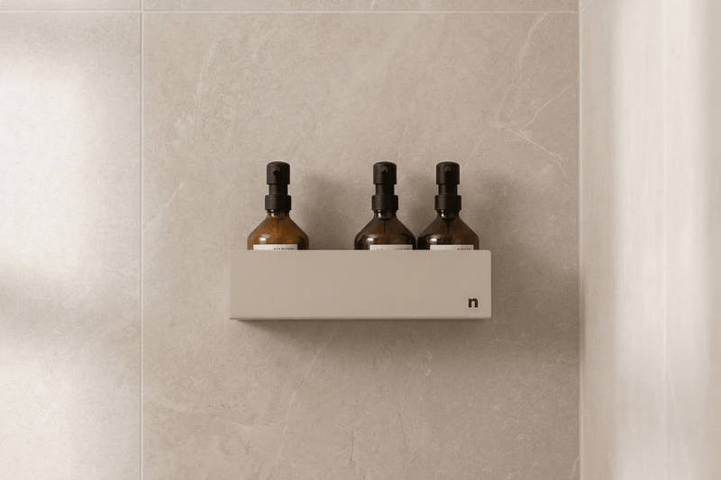 Shower caddy without drilling: What really holds – and what doesn't