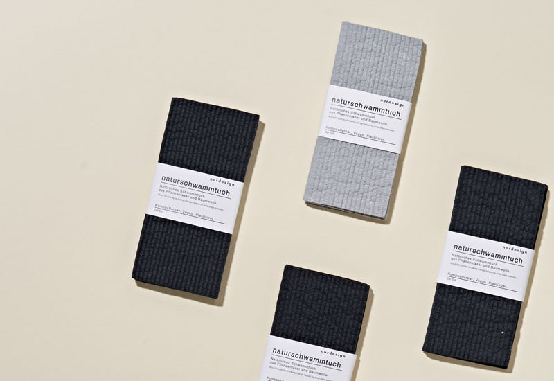Naturally clean: washable and compostable kitchen sponges