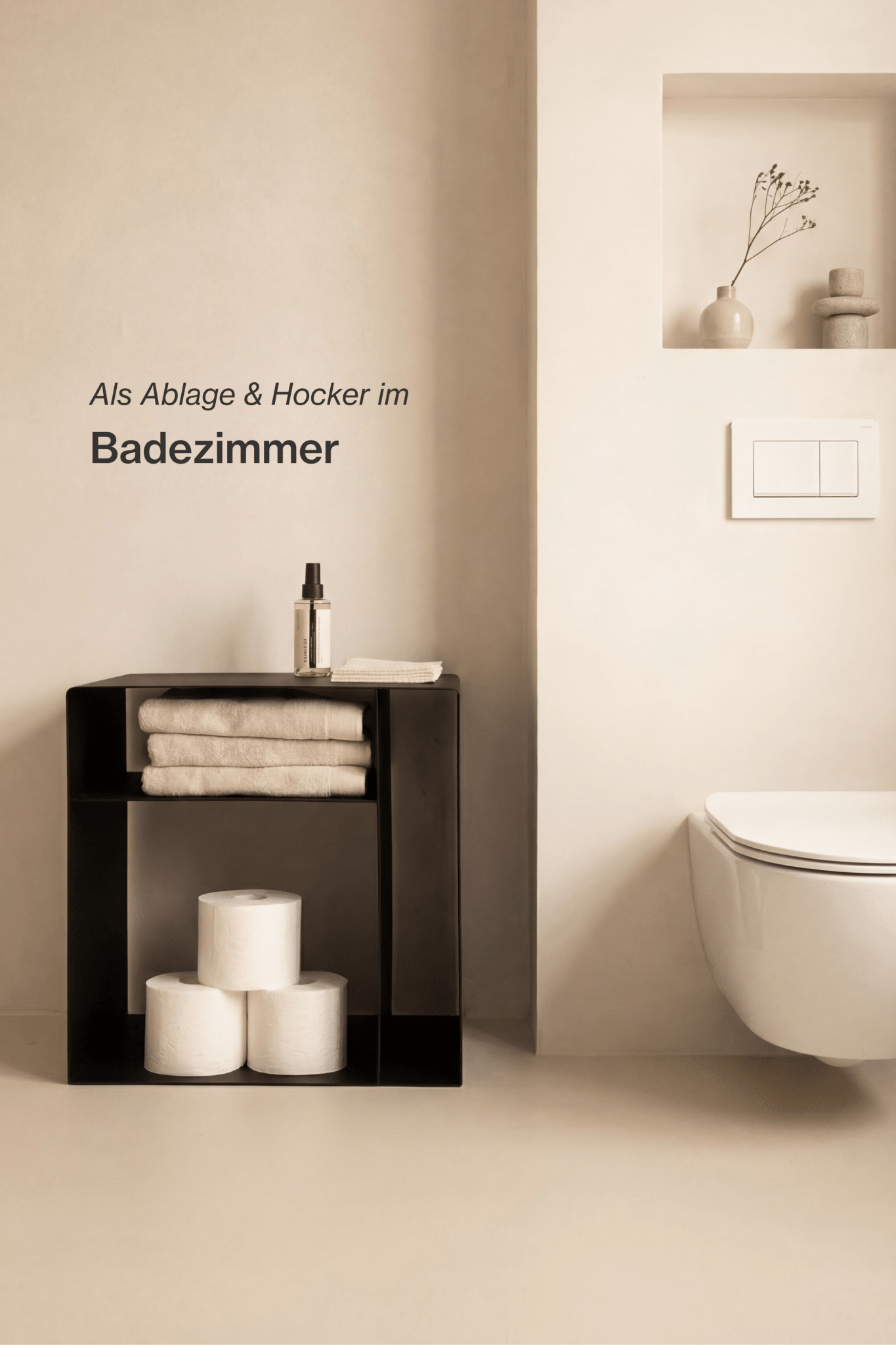 3 in 1 Wohnwürfel inkl. Sitzkissen Cord - nordesign