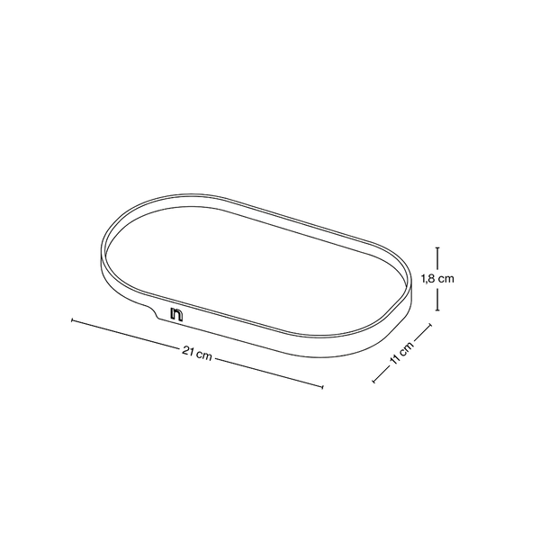 Designer Tray Oval