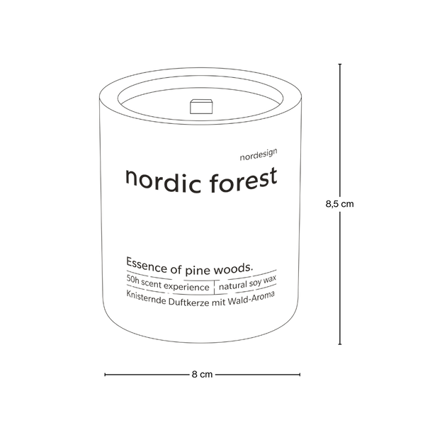 Nordic Forest scented candle