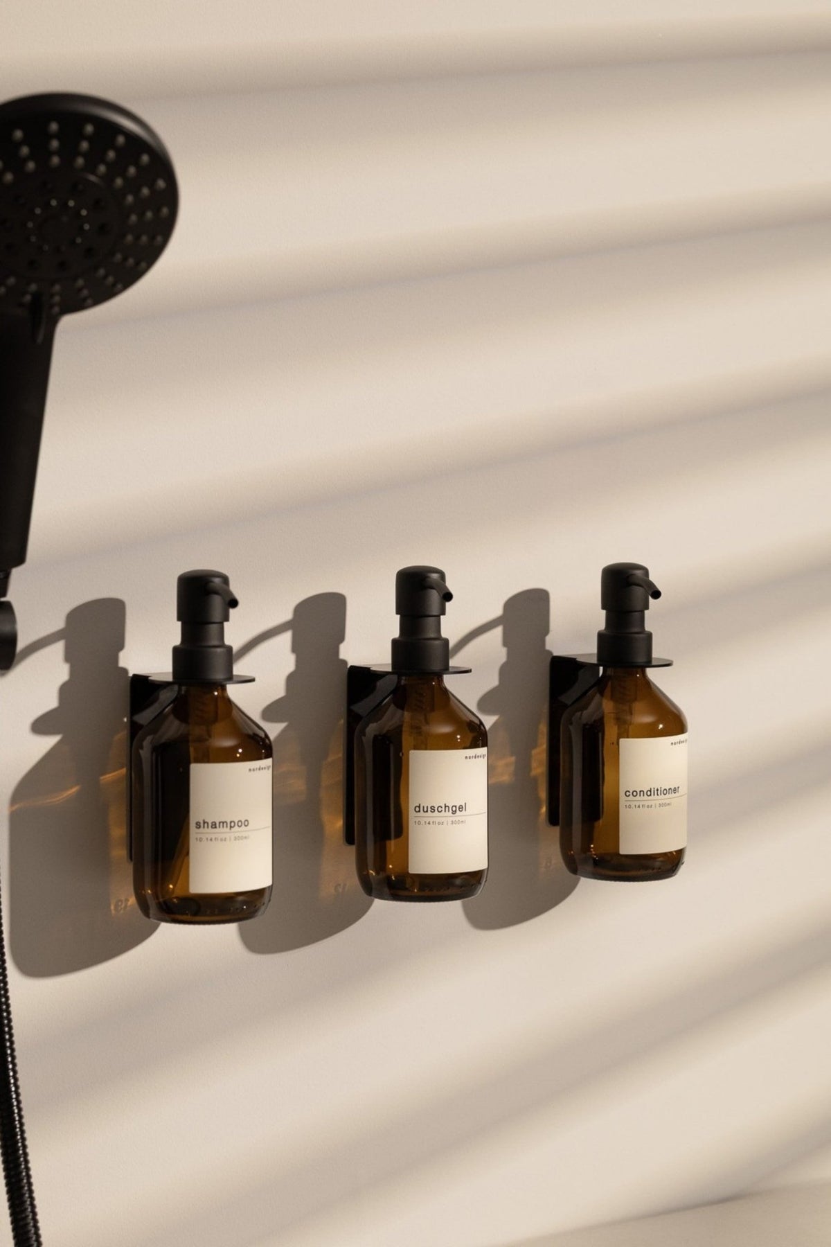 Dusche Spender - Set (6 - teilig) - nordesign