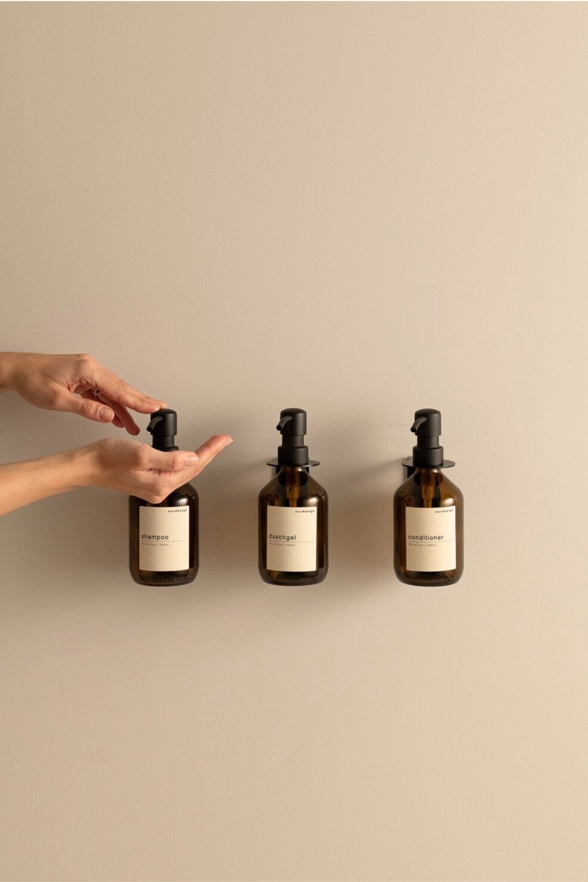 Dusche Spender - Set (6 - teilig) - nordesign