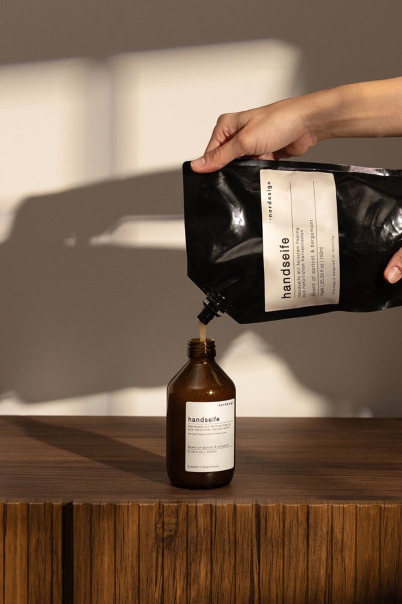 Handseife mit feinstem Peeling, 250ml - nordesign