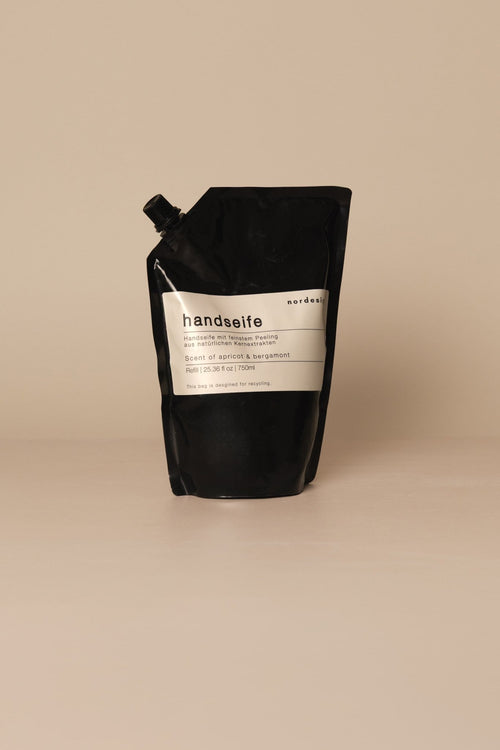 Handseife mit Peeling, 750ml - nordesign