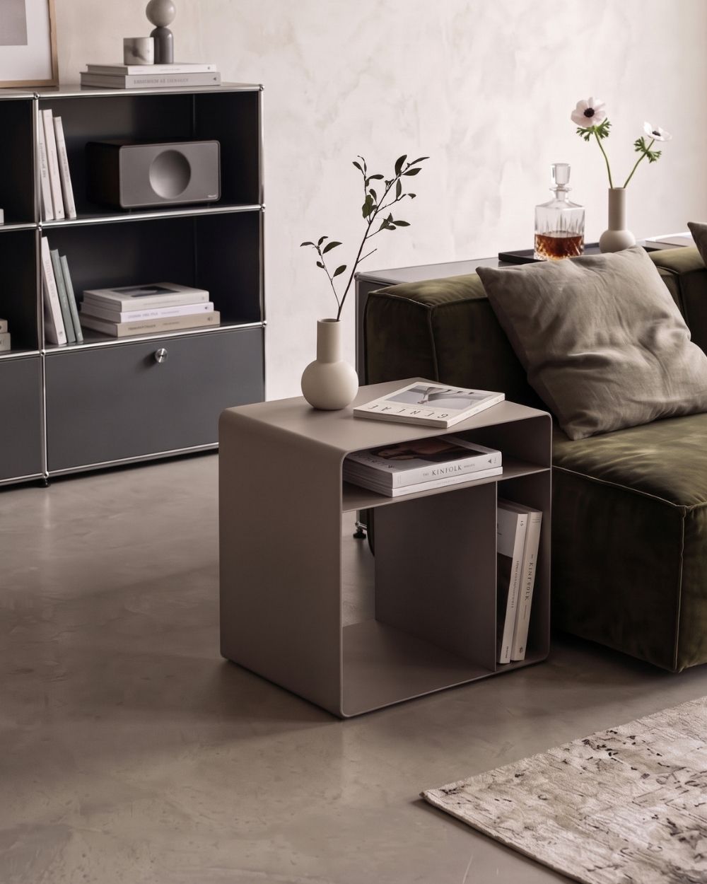 3-in-1 Living Cube incl. Corduroy Seat Cushion