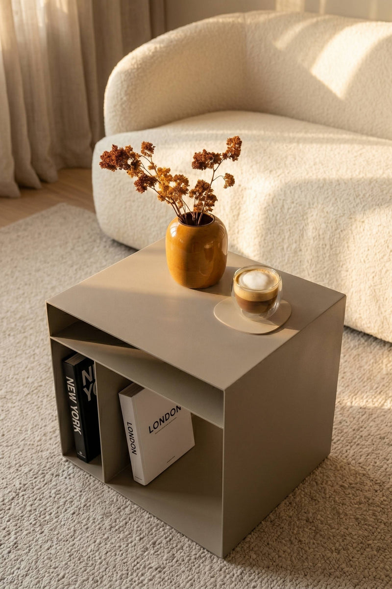 3-in-1 nesting cubes incl. metal base (set of 3)