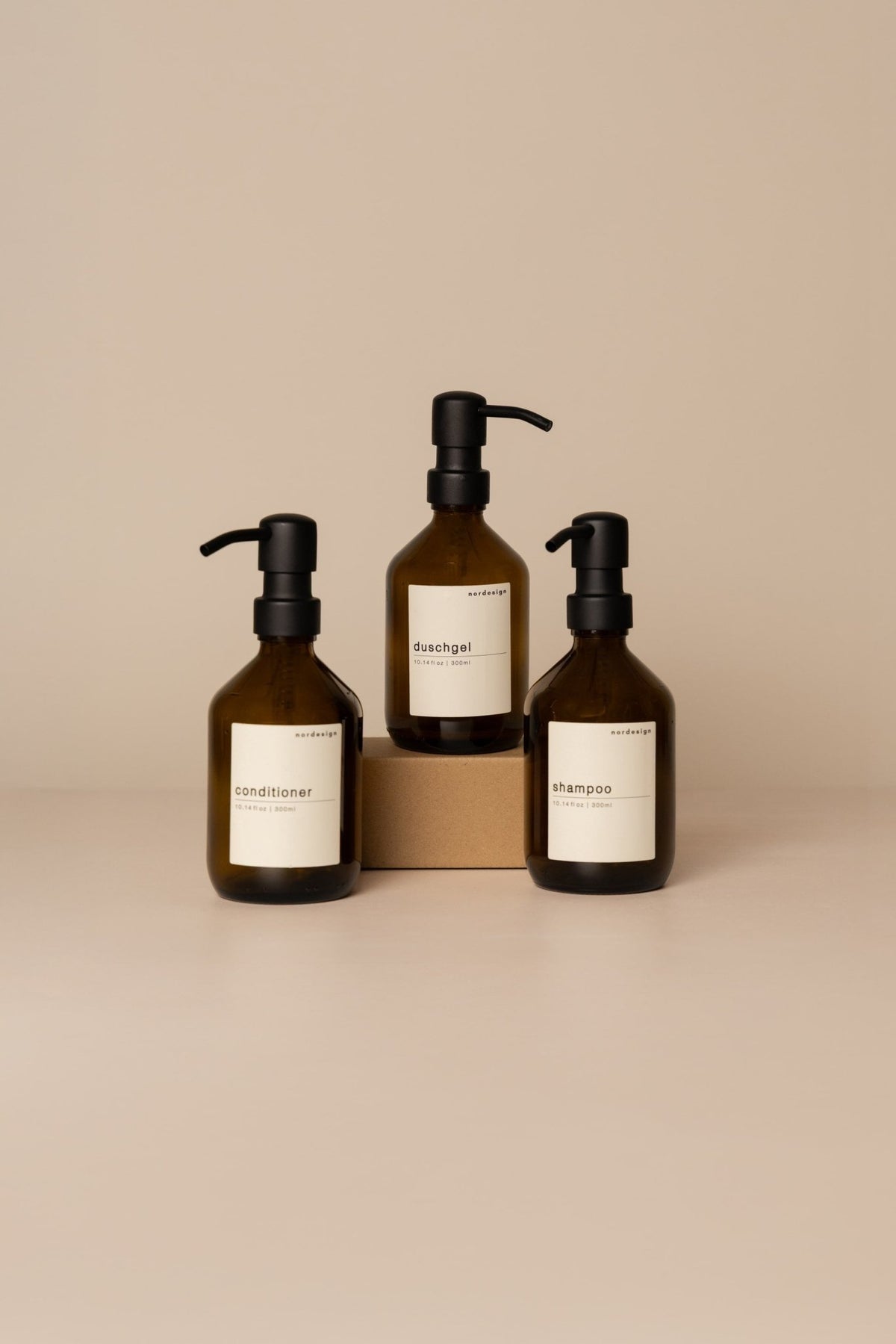 Seifenspender - Set Dusche (3 - teilig) - nordesign